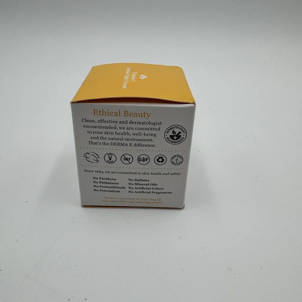 Derma E Vitamin C Intense Night Cream 2oz NIB